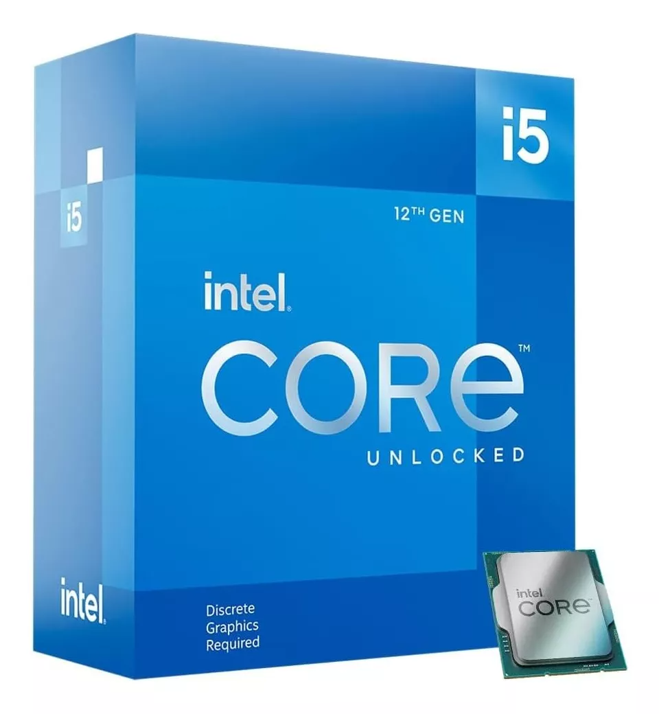 PROCESADOR INTEL CORE i5-12600KF LGA 1700 - 20 MB de caché, hasta 4.90 GHz