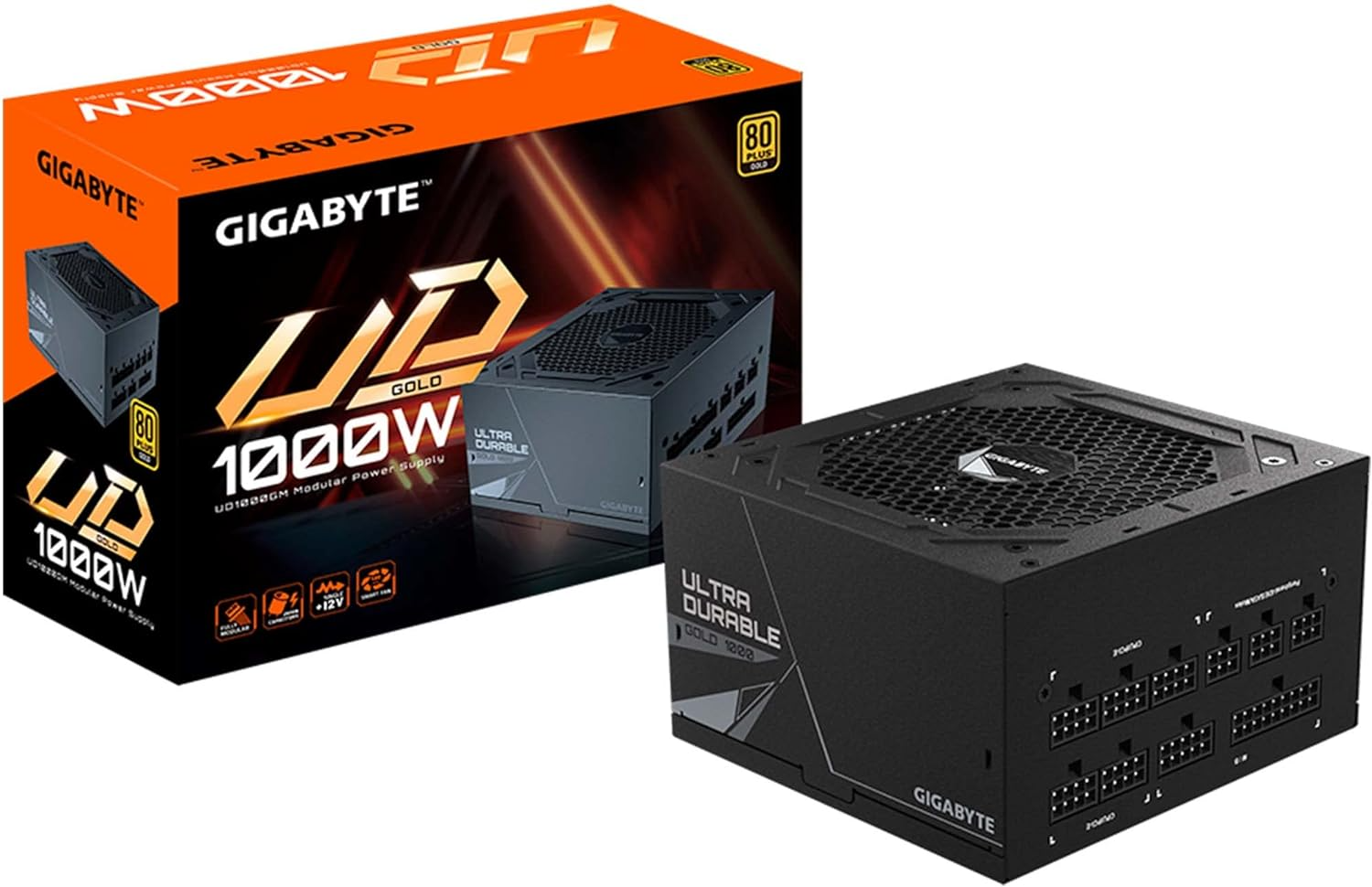 FUENTE DE PODER 1000W 80 PLUS GOLD PCIe 5.0  GIGABYTE