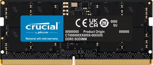 16G DDR5 4800 PORTATIL CRUCIAL UNIDAD