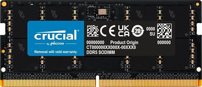 16G DDR5 5200 PORTATIL CRUCIAL