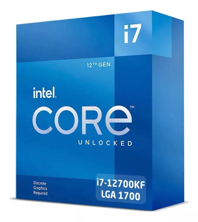 PROCESADOR INTEL CORE I7 12700KF - 12TH GEN - 12 NÚCLEOS