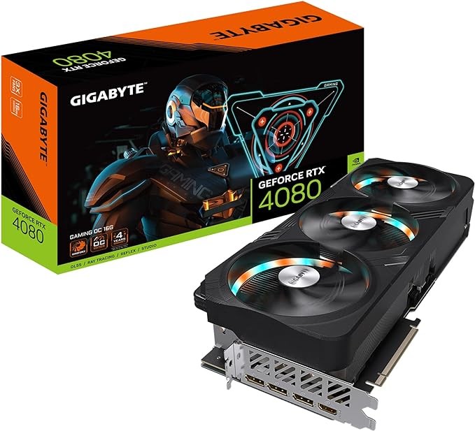 4080 16G GDDR6X 3VENTILADORES GIGABYTE OC - TARJETA DE VIDEO UPC 889523034354